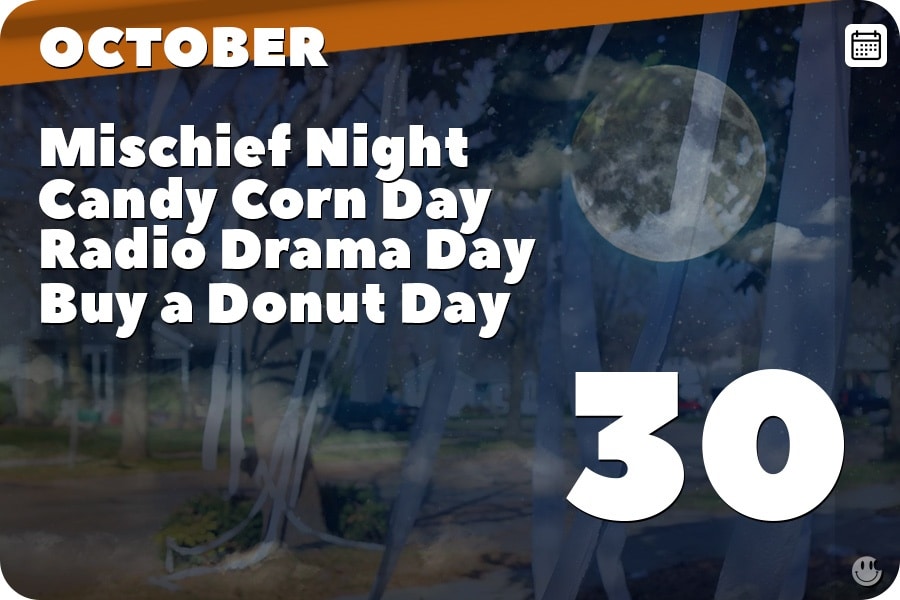 October 30 in Pop Culture History