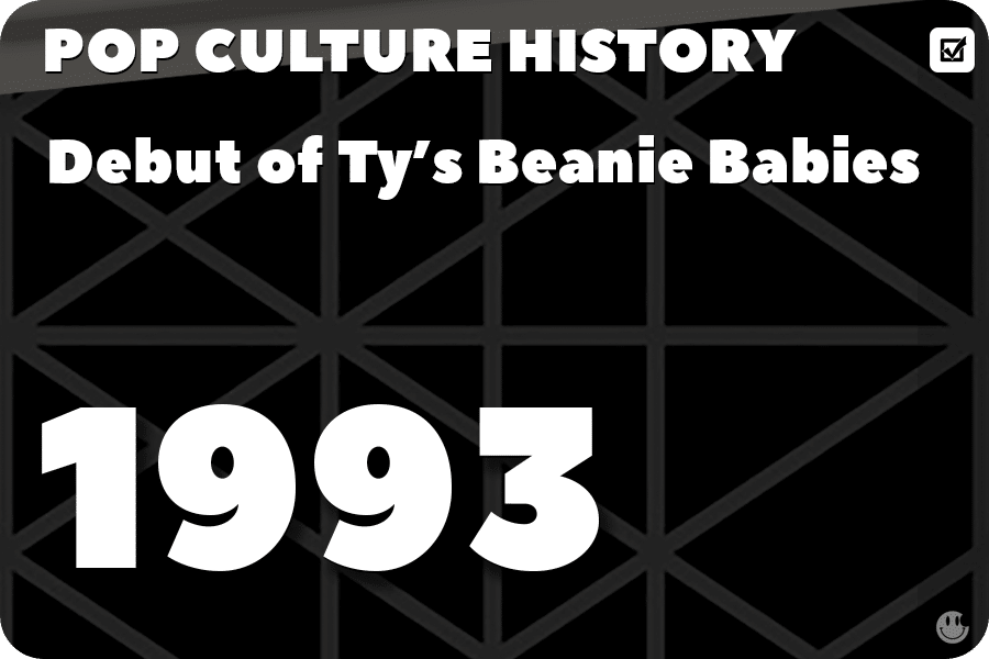 Debut of Beanie Babies