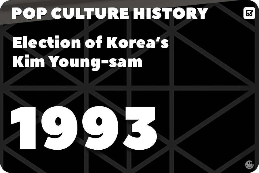 Election of Kim Young-sam