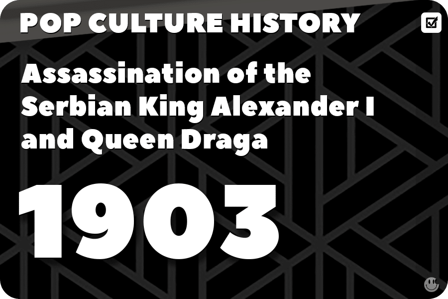 Assassination of the Serbian King Alexander I and Queen Draga
