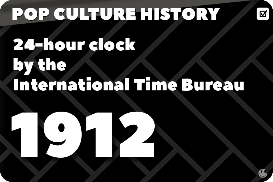 The 24-hour Clock by the International Time Bureau