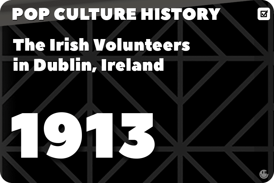 Irish Volunteers in Dublin, Ireland